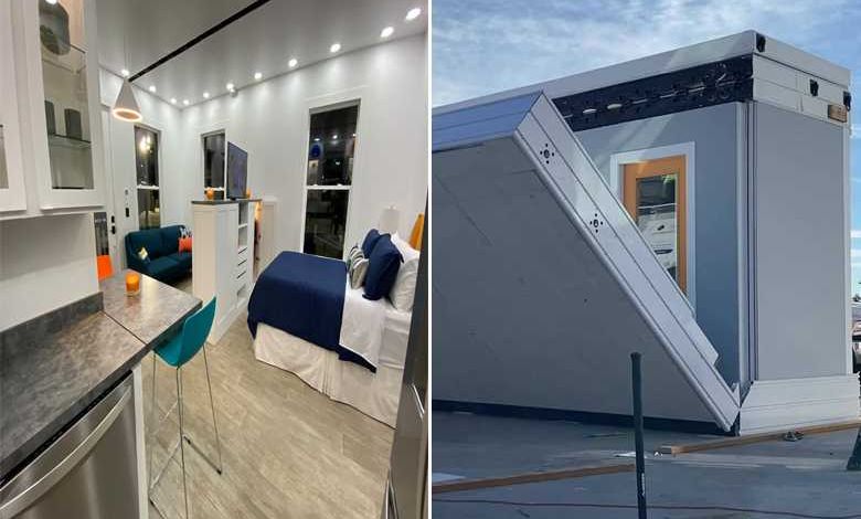 Tiny House : Boxable la petite maison conteneur, tout confort !