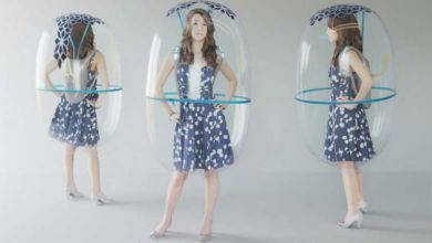 Un studio de design italien dévoile un prototype de bulle intégrale de distanciation sociale...