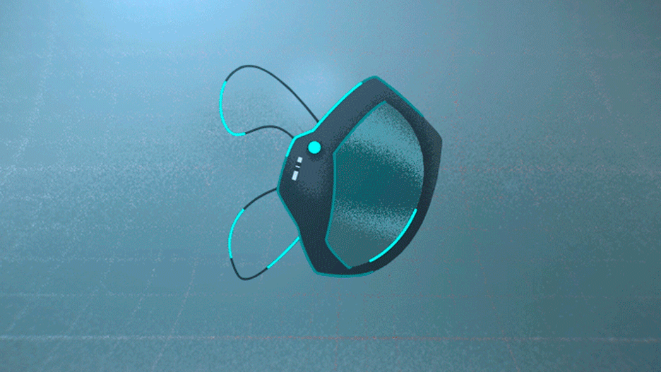 Guardian G-Volt, un étonnant masque électrique au graphène, sans lavage et qui serait efficace à 99%