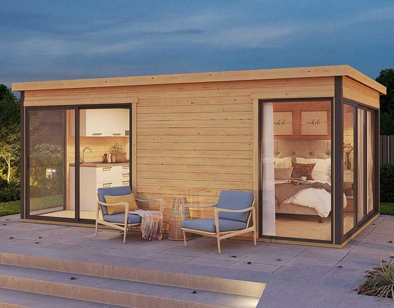Vos pouvez désormais acheter et monter votre maison en bois de 30 à 120m² sur Amazon