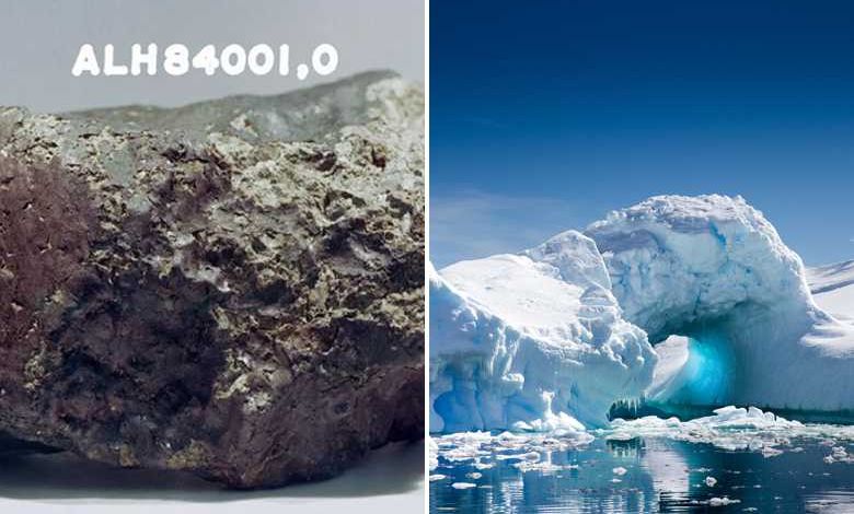 Un morceau de Mars tombé en Antarctique contiendrait "les ingrédients pour la vie"