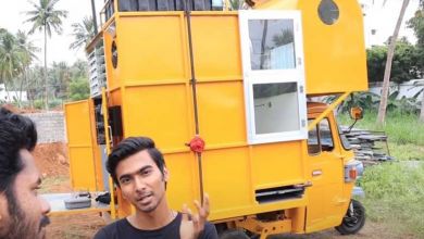 Inde : il transforme un tuk-tuk en mini camping-car tout confort !