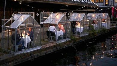 Amsterdam : un restaurateur installe des minis serres très intimistes pour servir ses clients en toute sécurité