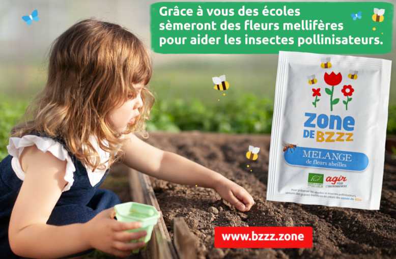 Crowdfunding : Créons des "ZONES DE BZZZ" et laissons revenir les abeilles !