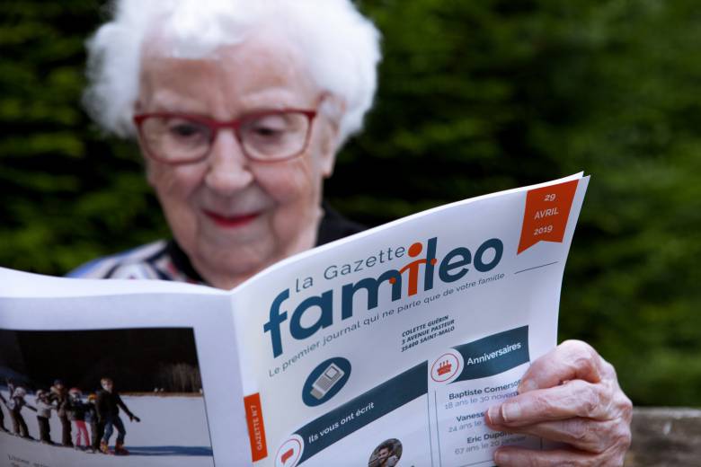 Découvrez Famileo, une gazette familiale et personnalisée pour les grands-parents