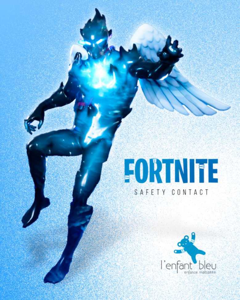 L'association "L'Enfant Bleu" s'invite dans Fortnite pour venir en aide aux enfants maltraités... et confinés !