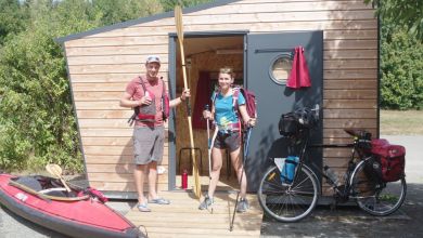 Hello Cabanes, des "tiny-house" pour les cyclistes et les randonneurs itinérants