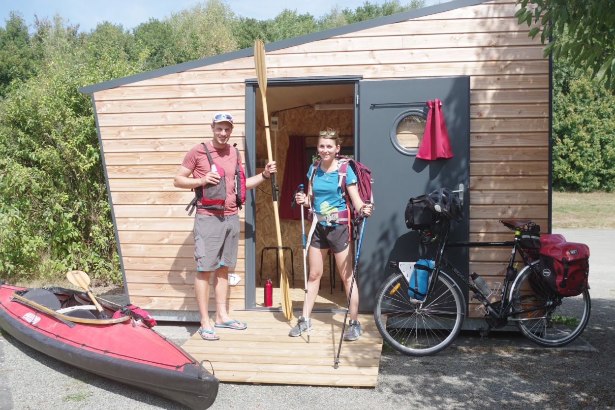 Hello Cabanes, des "tiny-house" pour les cyclistes et les randonneurs itinérants