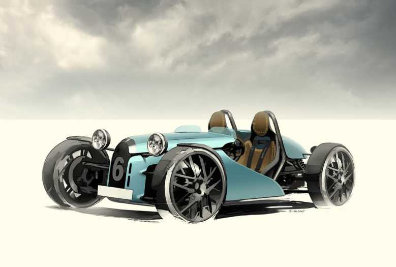 Lesage Motors, une voiture électrique rétro inspirée des véhicules de course des années 20