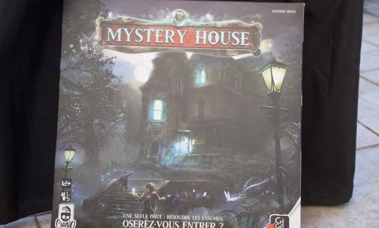 Nous avons testé le jeu "Mystery House" de Gigamic