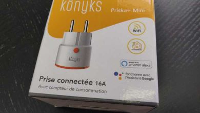 Domotique : test de la prise connectée Konyks