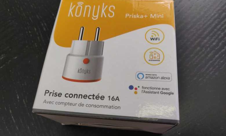 Domotique : test de la prise connectée Konyks