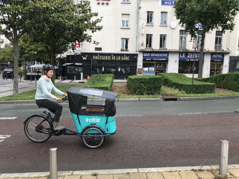 Angers lance ses premiers vélos cargos en station de partage !