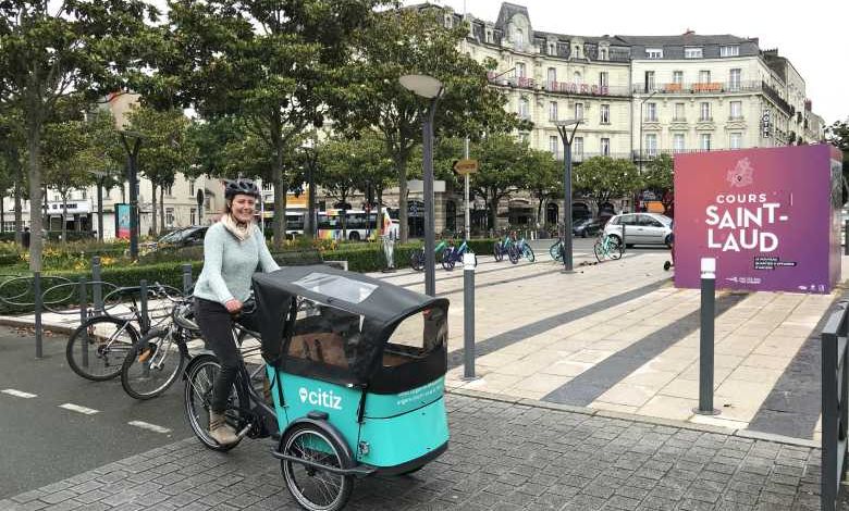 Angers lance ses premiers vélos cargos en station de partage !