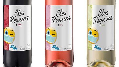 Belgique : des bouteilles de vin "Clos Roquine"