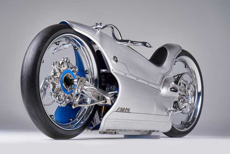 Haas remet au goût du jour la moto Majestic (version électrique) en utilisant l'impression 3D !
