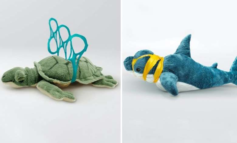 Pollution des Océans : 5 étudiants russes détournent des peluches Ikea pour sensibiliser les plus jeunes !