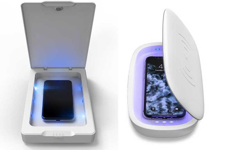 Mophie UV Sanitizer, un boitier qui permet de désinfecter les Smartphones grâce à la technologie UV