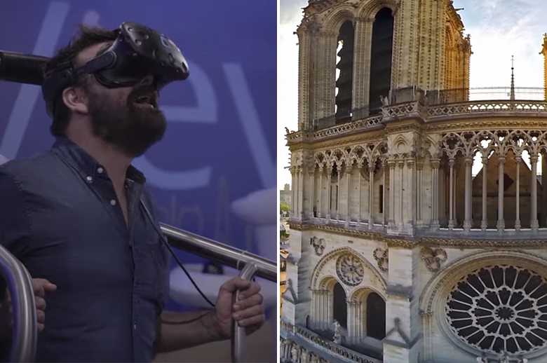 Réalité virtuelle : FlyView rouvre ses portes et vous plonge au cœur de Notre-Dame-de-Paris !