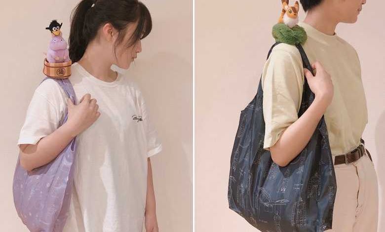 Ghibli dévoile d'adorables peluches qui se métamorphosent en sac de courses éco-responsable !