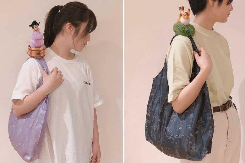 Ghibli dévoile d'adorables peluches qui se métamorphosent en sac de courses éco-responsable !
