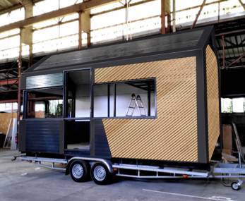 Une Tiny-House low-tech pilotable par un blob... l'incroyable projet de Cécile Ravaux