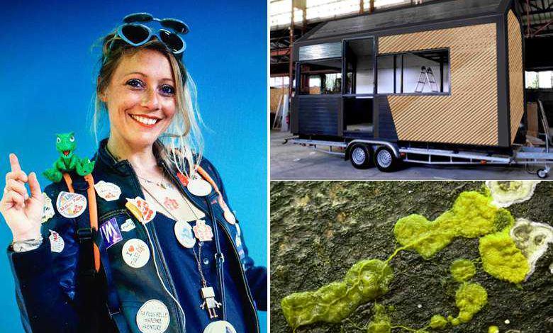 Une Tiny-House low-tech pilotable par un blob... l'incroyable projet de Cécile Ravaux