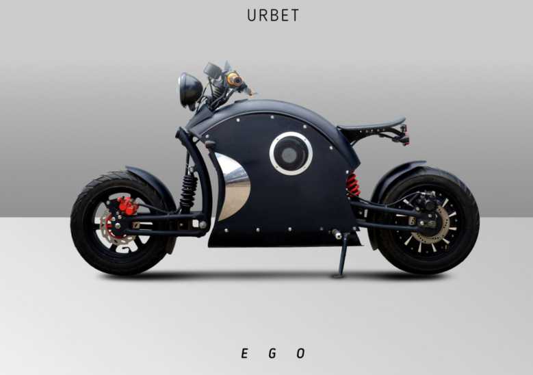 Urbet Ego : découvrez l'étonnante moto électrique (scooter?) venue d'Espagne à moins de 2800€