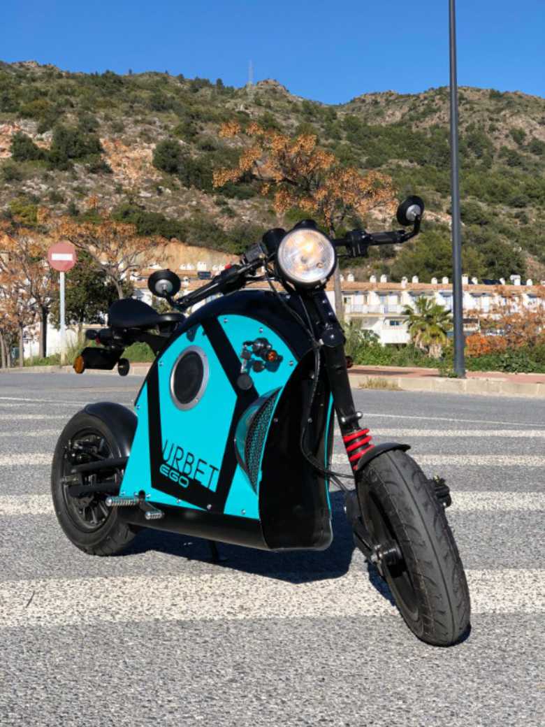 Urbet Ego : découvrez l'étonnante moto électrique (scooter?) venue d'Espagne à moins de 2800€
