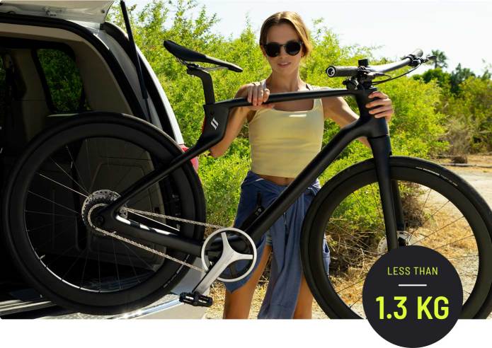 Imprimé en 3D, le cadre du vélo électrique Superstrata Ion ne pèse que 1,3 kg !