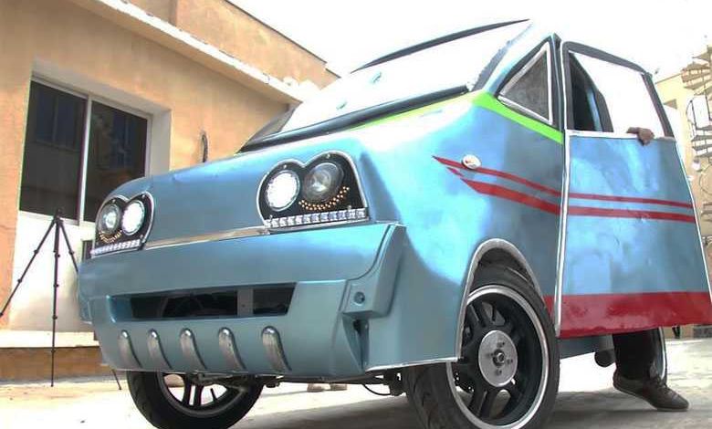 Un chercheur algérien a fabriqué un prototype de voiture électrique destinée à la circulation urbaine