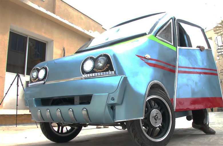 Un chercheur algérien a fabriqué un prototype de voiture électrique destinée à la circulation urbaine