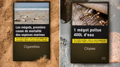 Alice Amiel, directrice artistique relooke les paquets de cigarettes pour sensibiliser à la pollution aux mégots !