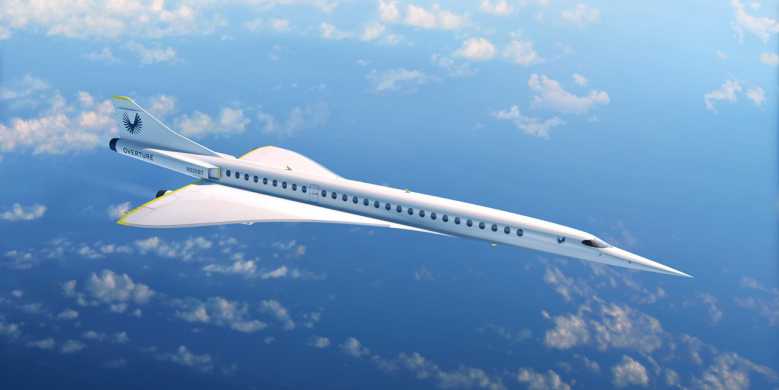 Plus rapide que le Concorde, le futur XB-1 de Boom Supersonique promet de rallier Paris à Montreal en moins de 4 heures