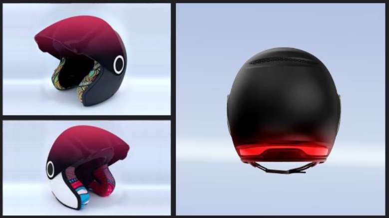 KSH : ce casque moto futuriste appelle les secours en cas d’accident