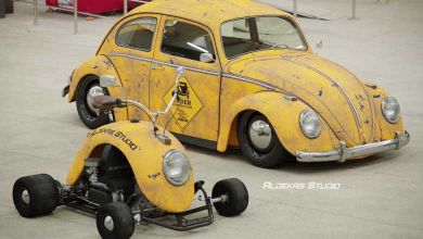 Design : il transforme des ailes de Volkswagen Coccinelle en karting.