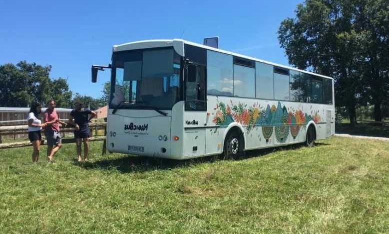 Une toulousaine réaménage un bus en auberge de jeunesse pour des voyages itinérants originaux