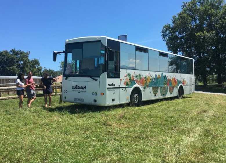 Une toulousaine réaménage un bus en auberge de jeunesse pour des voyages itinérants originaux