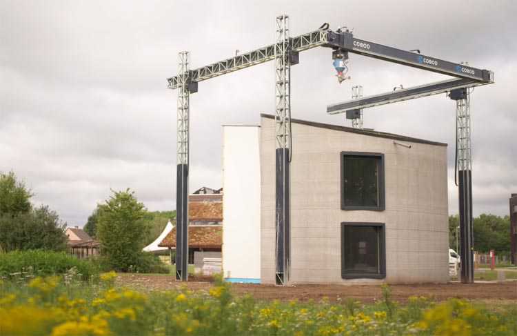 Cette maison à étage a été entièrement imprimée en deux semaines