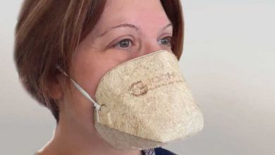 Géochanvre, un étonnant masque bio-compostable en fibres naturelles, 100% d’Origine Française