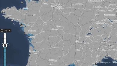 Des scientifiques dévoilent une carte des villes françaises qui devraient être englouties par les eaux d'ici 30 ans...