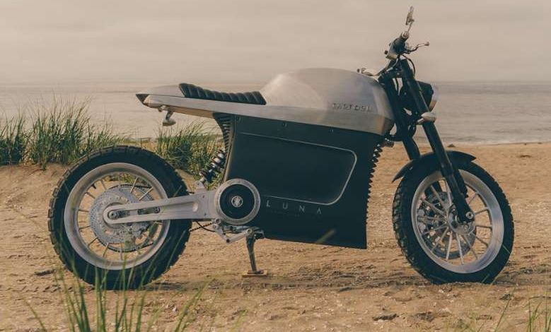 L'américain Tarform dévoile la Luna, une moto électrique, évolutive et durable