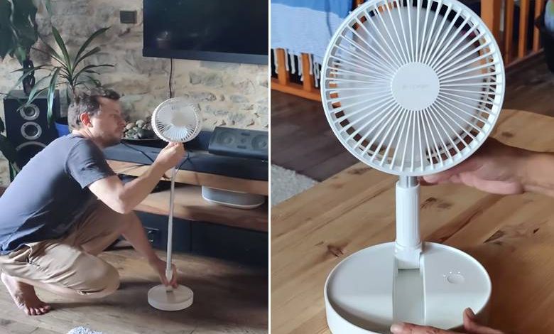 Bon Plan : Profitez d’une remise de 20 % sur le ventilateur télescopique et sans fil BlitzWolf