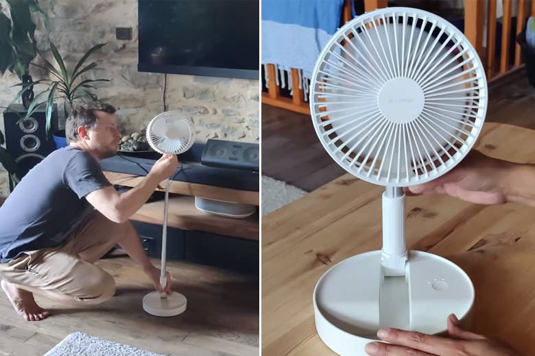 Bon Plan : Profitez d’une remise de 20 % sur le ventilateur télescopique et sans fil BlitzWolf