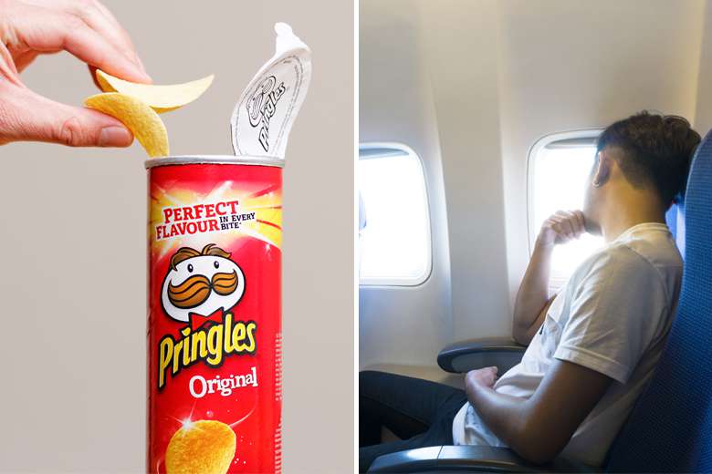 Un passager a grignoté des Pringles pendant 4 heures pour éviter de porter un masque dans l’avion