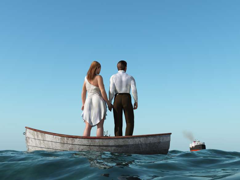 En Italie, un couple s’est perdu en mer en voulant prouver que la Terre est plate