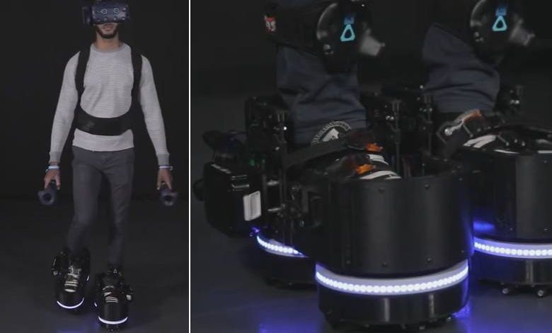 Ekto One VR, des chaussures pour marcher en réalité virtuelle, sans réellement se déplacer