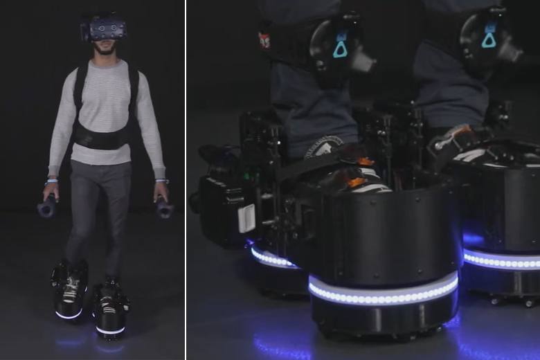 Ekto One VR, des chaussures pour marcher en réalité virtuelle, sans réellement se déplacer