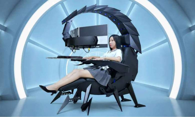 Cluvens Scorpion : cette incroyable chaise de gaming est également un siège de massage chauffant