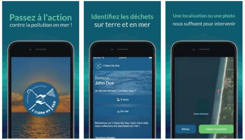 I Clean My Sea, une application pour signaler les plastiques en mer